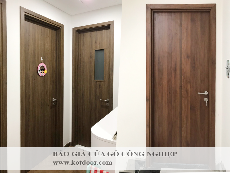 Báo giá cửa gỗ công nghiệp bao nhiêu 1m2