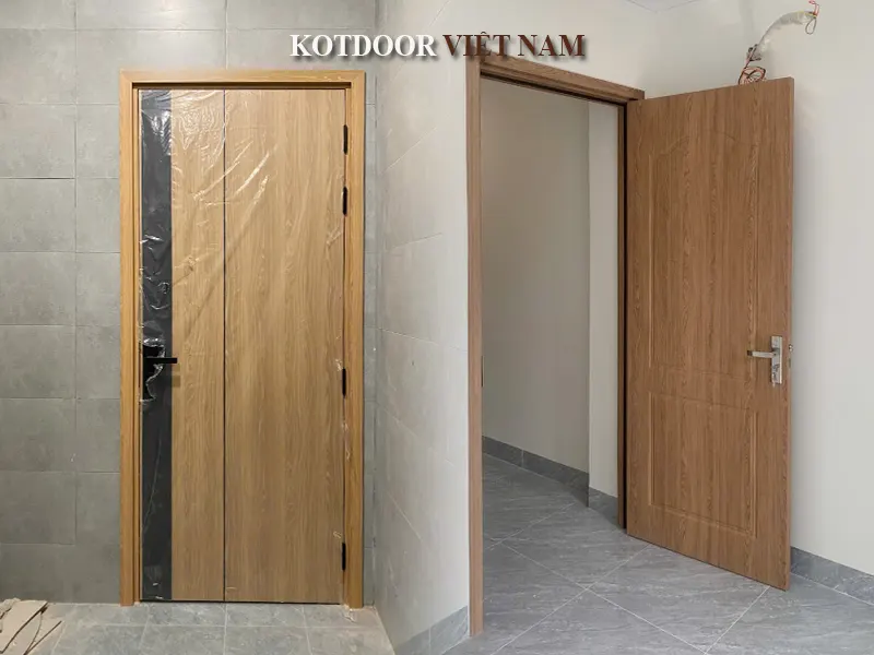 Báo giá cửa nhựa composite phủ da tại Long An