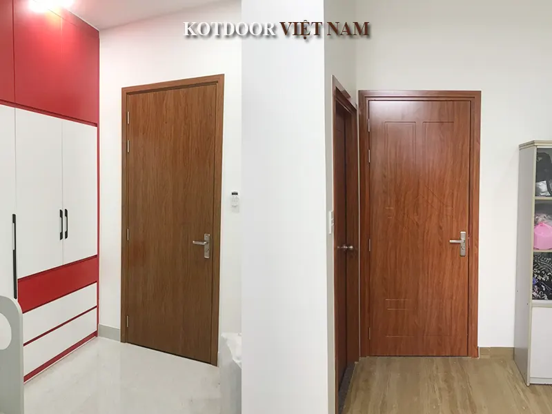 Báo giá cửa nhựa composite sơn vân gỗ tại Long An