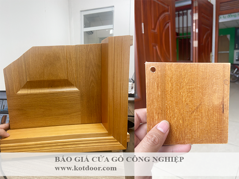 Cấu tạo cửa gỗ công nghiệp hdf 