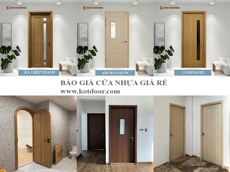 Cửa nhựa giá rẻ có bao nhiêu loại 