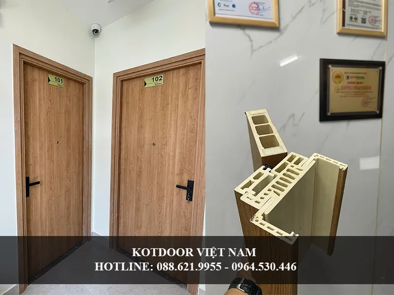 Cửa Nhựa Giả Gỗ Tại Đắk Lắk