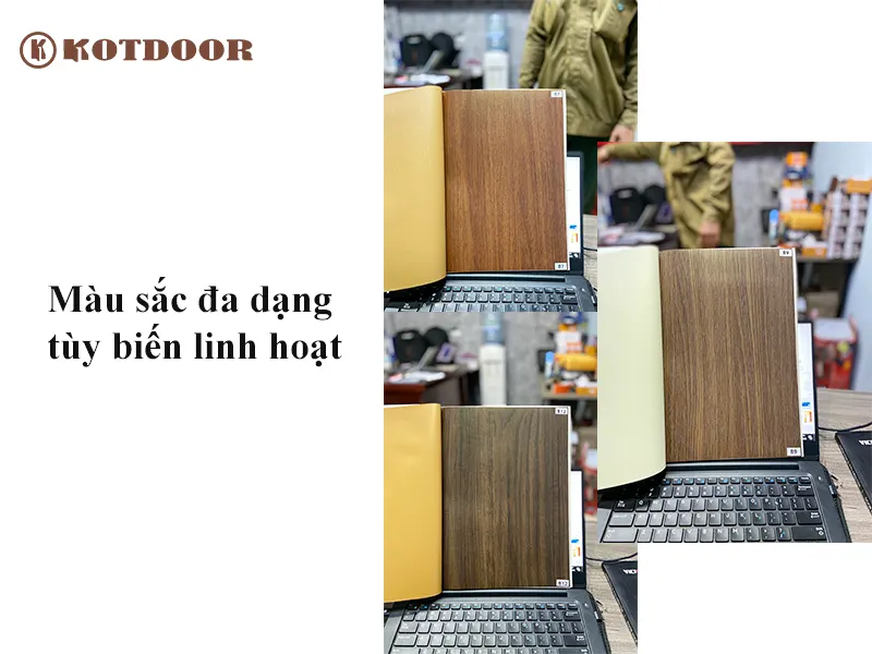Màu sắc đa dạng, tùy biến linh hoạt