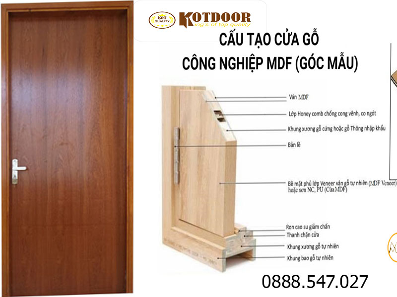 cửa gỗ công nghiệp kotdoor