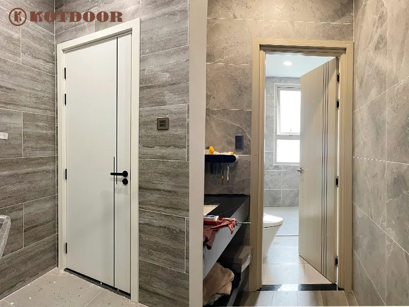 Có nên dùng cửa nhựa composite cho nhà vệ sinh