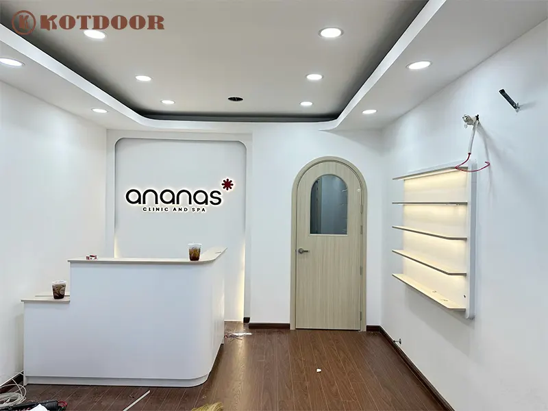 Mẫu cửa nhựa composite đẹp, bền, sang trọng