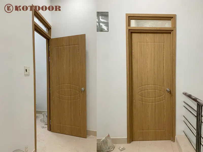 Mẫu cửa nhựa composite đẹp, bền, sang trọng