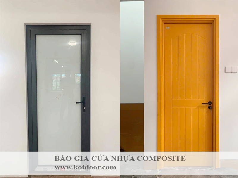 So sánh cửa nhựa composite và cửa nhôm xinfa