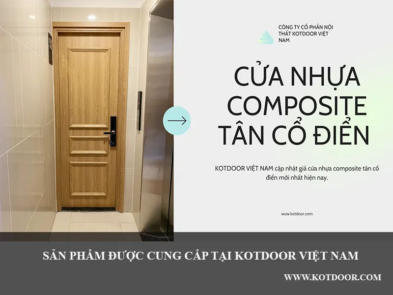 Báo giá cửa nhựa composite tân cổ điển mới nhất