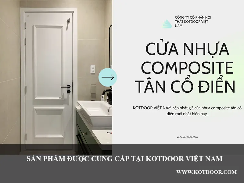 Giá Cửa Nhựa Composite Tân Cổ Điển