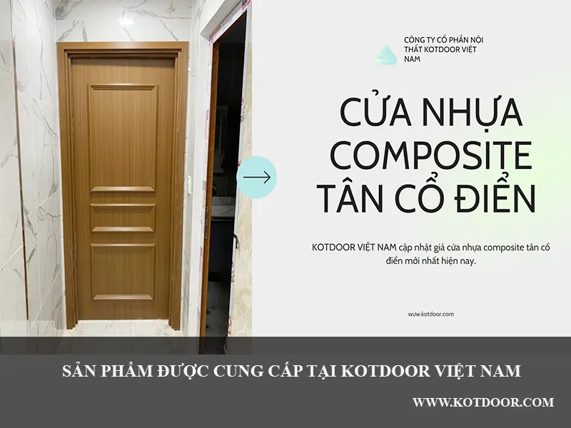 Ứng dụng cửa nhựa composite tân cổ điển kotdoor việt nam
