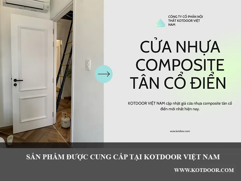 Ưu điểm vượt trội cửa nhựa composite tân cổ điển