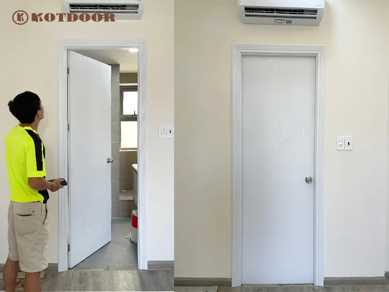Báo giá cửa nhựa đài loan đúc kích thước [ 800 x 2.050 ]mm