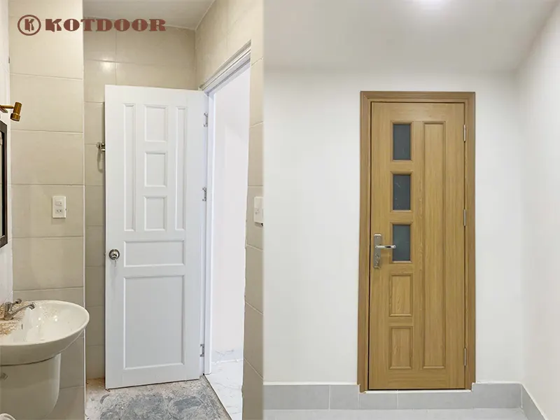 Báo giá cửa nhựa đài loan khung tăng giảm [ 800 x 2.150 ]mm