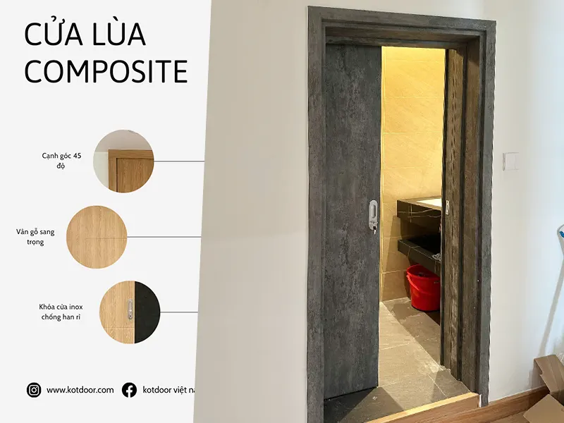 Ưu điểm vượt trội của cửa lùa nhựa composite