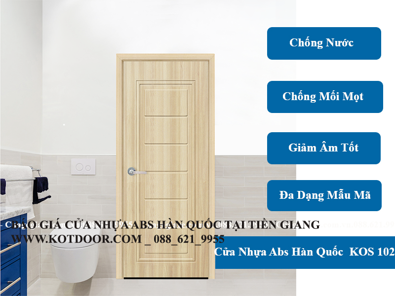 Báo giá cửa nhựa abs hàn quốc giá rẻ tại tiền giang