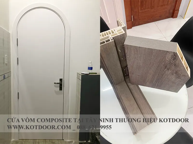 Cấu tạo cửa vòm composite tại Tây Ninh