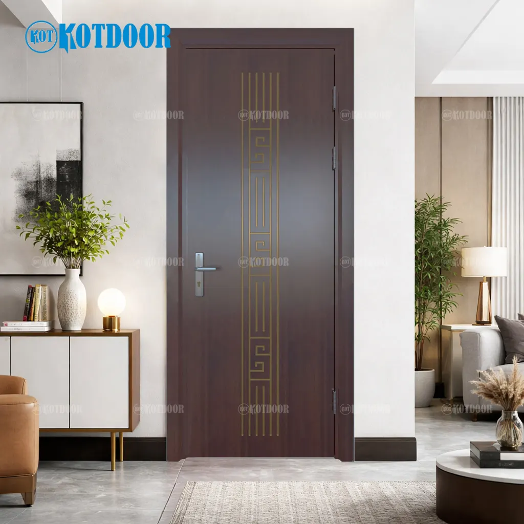 CCửa Thép Vân Gỗ 1 Cánh KG-1.30
