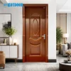 Cửa Thép Vân Gỗ 1 Cánh KG-1.07