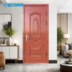 Cửa Thép Vân Gỗ 1 Cánh KG-1.07