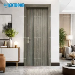 Cửa Thép Vân Gỗ 1 Cánh KG-1.08