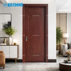 Cửa Thép Vân Gỗ 1 Cánh KG-1.09