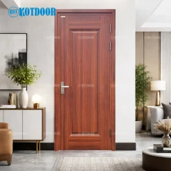 Cửa Thép Vân Gỗ 1 Cánh KG-1.31