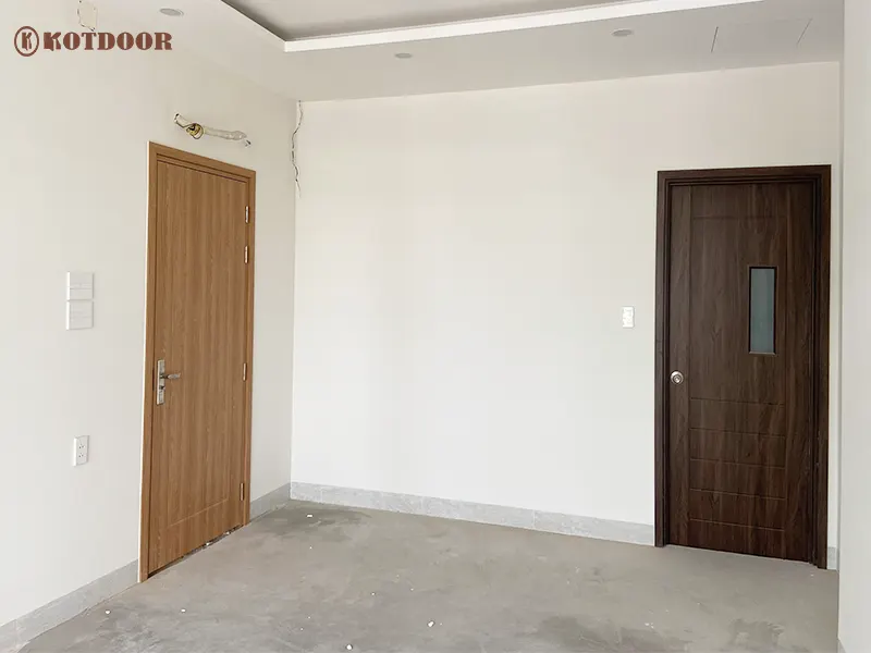 Những bước lắp đặt cửa nhựa giả gỗ