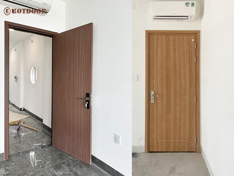 Tư vấn lựa chọn cửa nhựa giả gỗ phù hợp với từng không gian