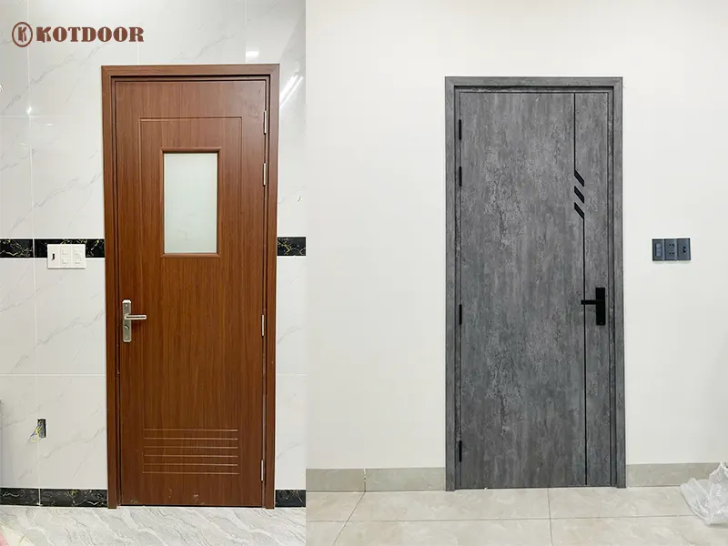 Ưu điểm nổi bật của cửa nhựa giả gỗ