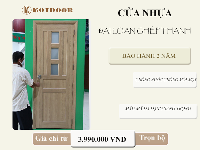 Cửa nhựa giả gỗ tại Tp hồ chí minh