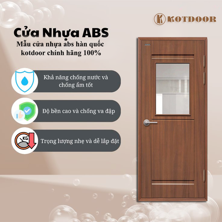 Giá cửa nhựa abs hàn quốc tại quận 2