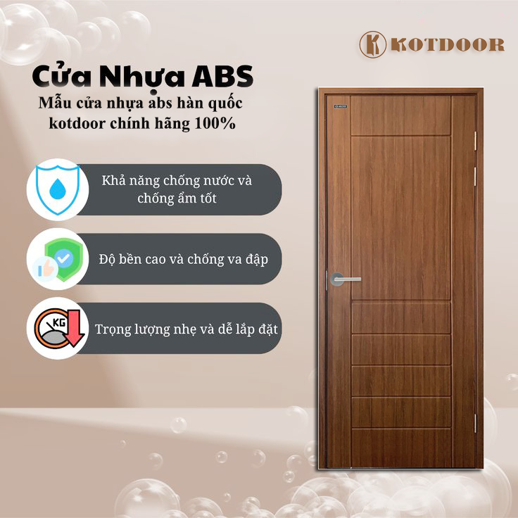 Giá cửa nhựa abs hàn quốc tại quận 2