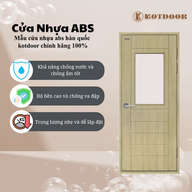 Giá cửa nhựa abs hàn quốc tại quận 2