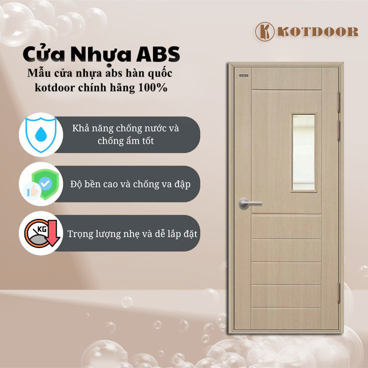 Giá cửa nhựa abs hàn quốc tại quận 2