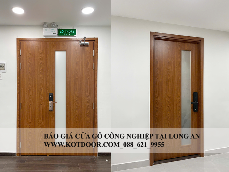 Báo giá cửa gỗ công nghiệp tại Long An