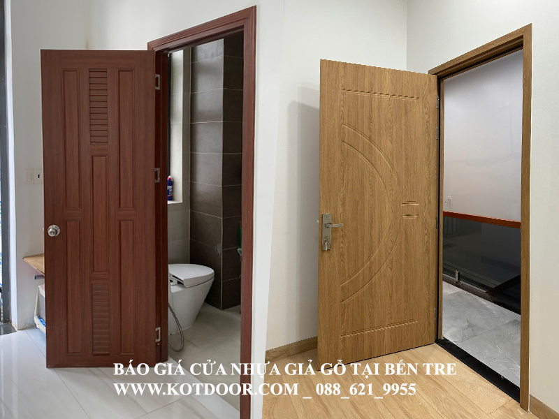 Báo giá cửa nhựa giả gỗ tại Bến Tre giá rẻ