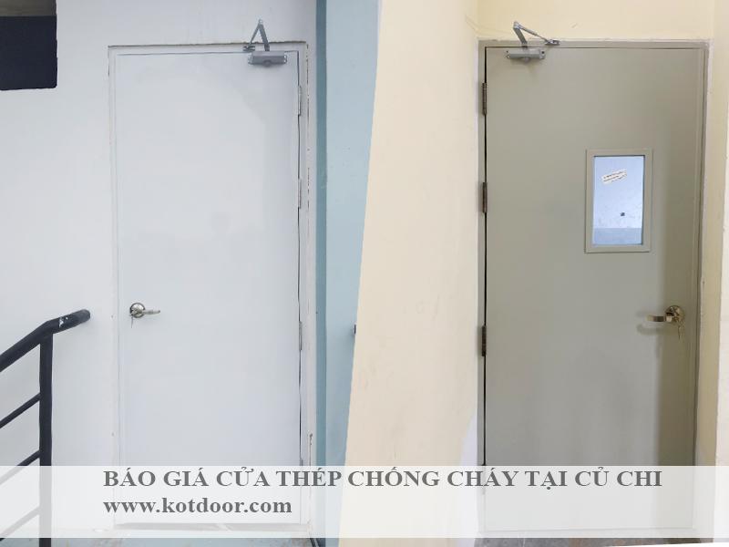 Cửa thép chống cháy tại củ chi là gì 