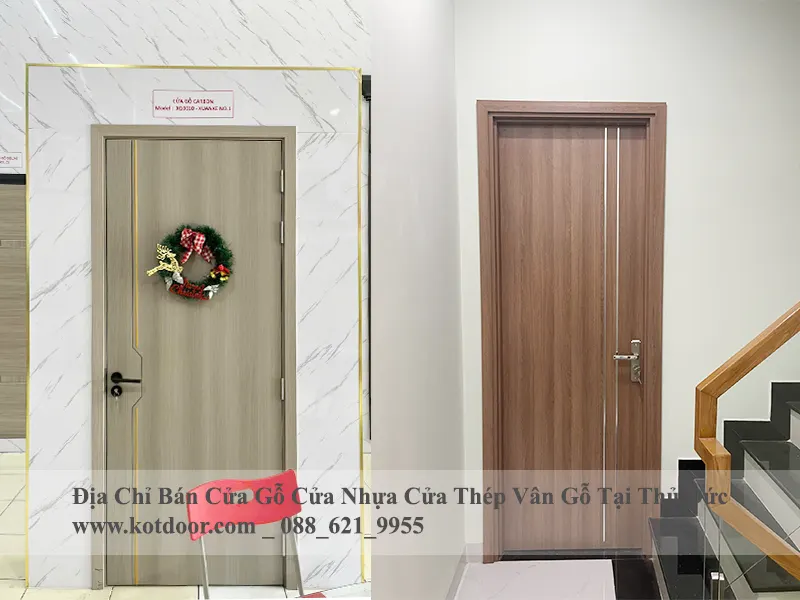 Mẫu cửa gỗ công nghiệp tại Thủ Đức