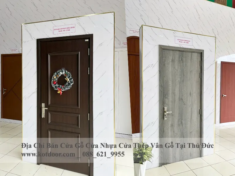 Mẫu cửa nhựa composite tại Thủ Đức