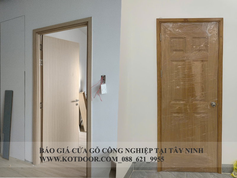 Mức giá tham khảo cửa gỗ công nghiệp tại Tây Ninh