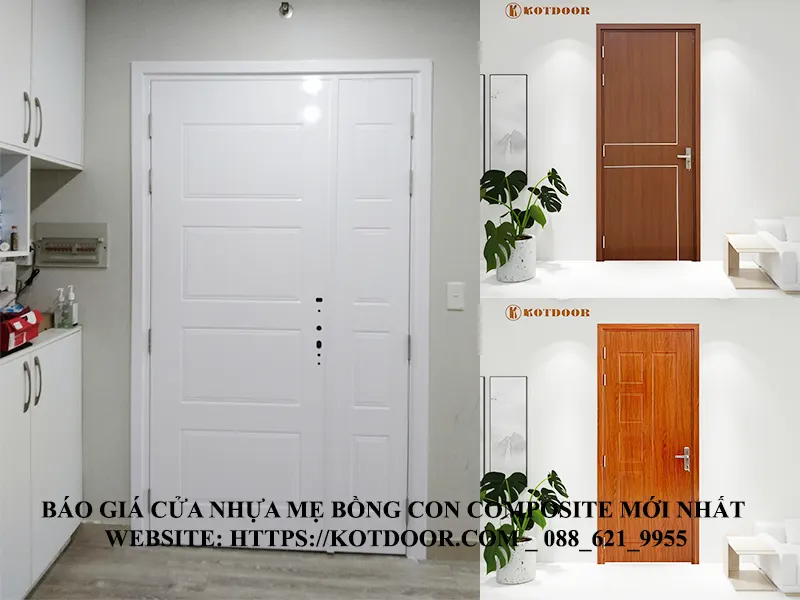 Cửa nhựa mẹ bồng con composite là gì