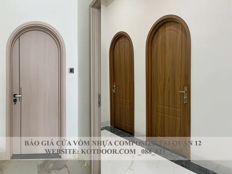 Giá Cửa Vòm Nhựa Composite Tại Quận 12 Top 1 Cửa Đẹp