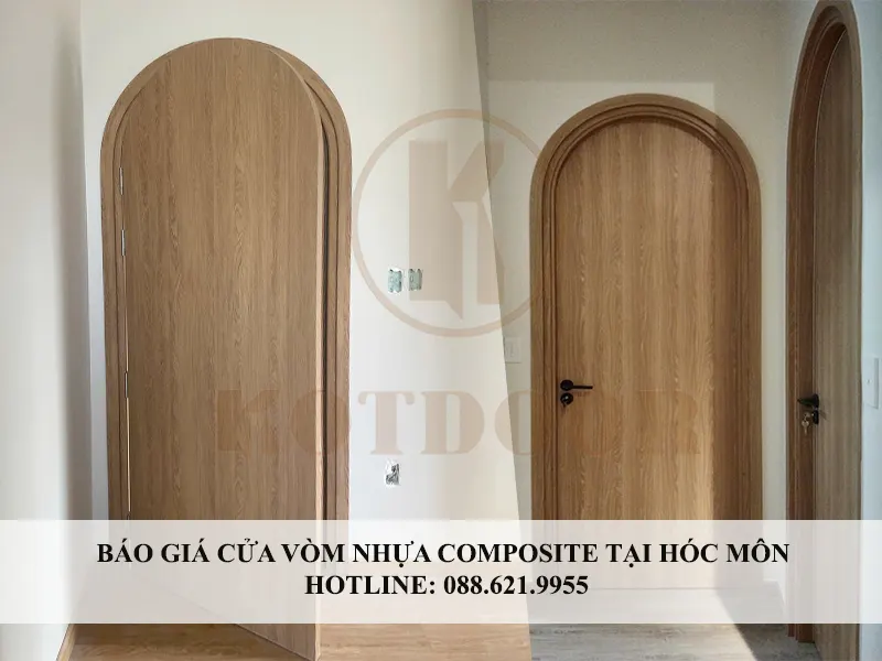 Cấu tạo cửa vòm nhựa composite 