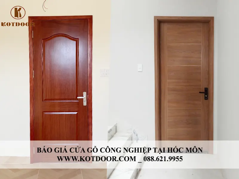 Báo Giá Cửa Gỗ Công Nghiệp Tại Hóc Môn | Cửa Gỗ An Cường