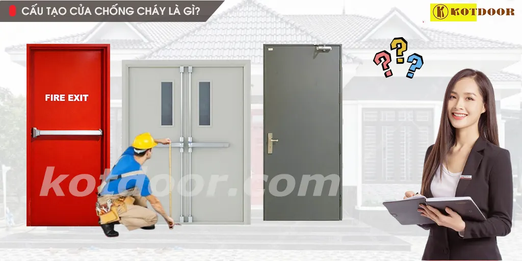 Những sản phầm cửa thép chống cháy