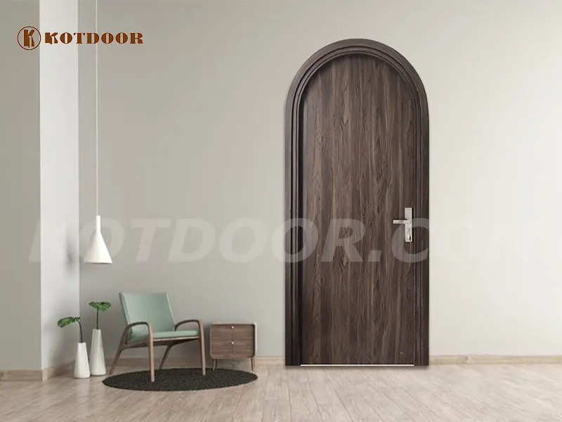 Mẫu cửa vòm nhựa đơn giản dành cho phòng khách