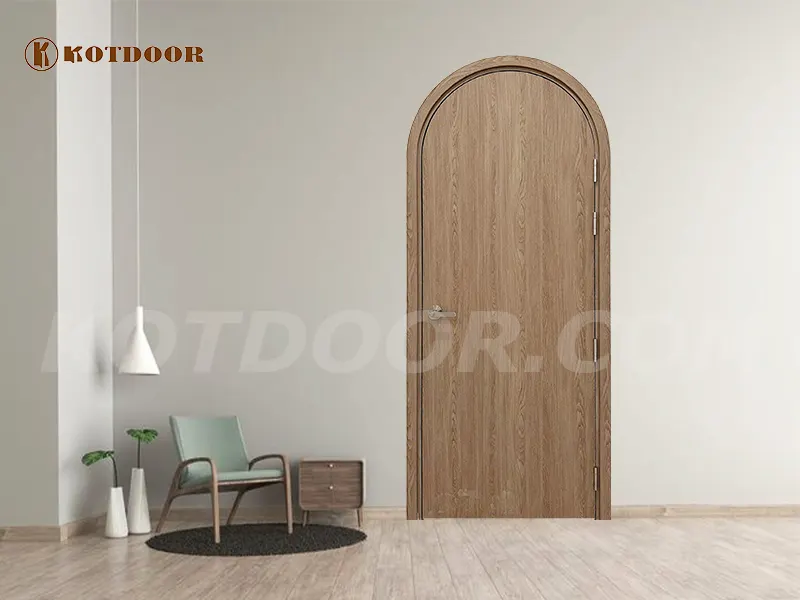 Xu hướng thiết kế mẫu cửa vòm nhựa phòng khách mới nhất