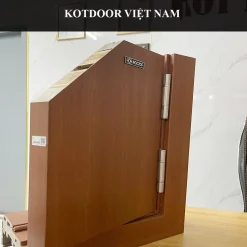 Cấu tạo mẫu cửa lùa nhựa abs hàn quốc giả gỗ