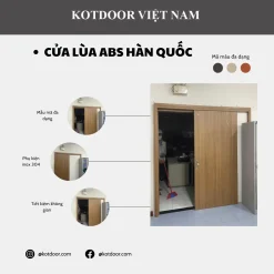 Cửa Lùa Nhựa Abs Hàn Quốc FZ805 [ Giá Tốt ]